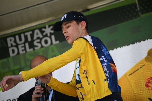 19-02-2026 Vuelta Andalucia; Tappa 02 Torrox - Otura; 2026, Movistar; Romeo Abad, Ivan; Otura; 