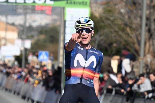 19-02-2026 Vuelta Andalucia; Tappa 02 Torrox - Otura; 2026, Movistar; Romeo Abad, Ivan; Otura; 