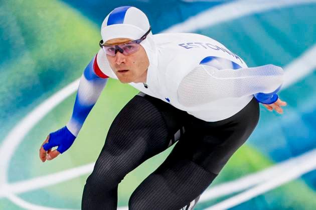 Marten Liiv of Estonia Men s 1500m, Milano Cortina 2026 Winter Olympics: Day 13, Speed skating, Eisschnelllauf - Milano Cortina 2026 Winter Olympics: Day 13, Milano Speed Skating Stadium, February 19, 2026, Milan, Italy.