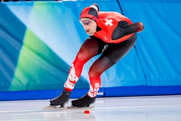 Livio Wenger of Switzerland Men s 1500m, Milano Cortina 2026 Winter Olympics: Day 13, Speed skating, Eisschnelllauf - Milano Cortina 2026 Winter Olympics: Day 13, Milano Speed Skating Stadium, February 19, 2026, Milan, Italy.