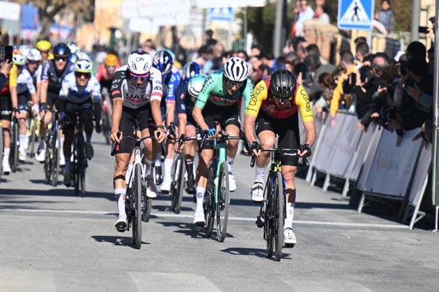 19-02-2026 Vuelta Andalucia; Tappa 02 Torrox - Otura; 2026, Cofidis; 2026, Uae Emirates - Xrg; Aranburu Deva, Alexander; Christen, Jan; Otura; 
