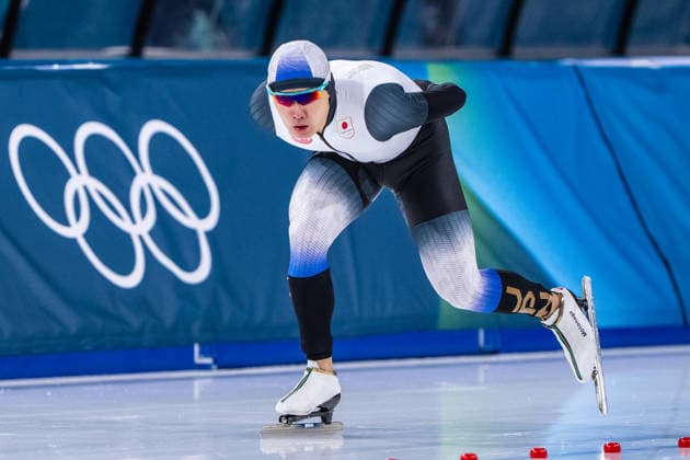 2026-02-19 - Milano Cortina 2026 Winter Olympics Speed skating, Eisschnelllauf 1500m Men MILAN, ITALY - FEBRUARY 19: Motonaga Arito of Japan during the Speed Skating 1500m Men on day 15 of the Milano Cortina 2026 Winter Olympics at the Milano Speed Skating Arena on February 19, 2026 in Milan, Italy Milan Milano Speed Skating Arena Italy Content not available for redistribution in The Netherlands directly or indirectly through any third parties. Copyright: xAndrexWeeningx