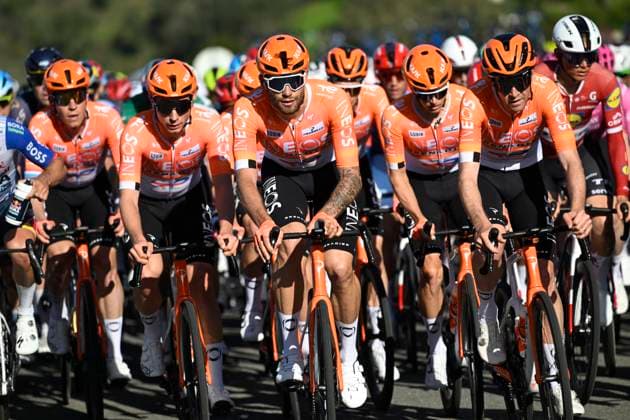 Volta Algarve 2026 Stage 2 FOIA (MONCHIQUE), PORTUGAL - FEBRUARY 19 : De Plus Laurens (BEL) of INEOS Grenadiers, Ganna Filippo (ITA) of INEOS Grenadiers during stage 2 of the 52th edition of Volta Algarve an UCI ProSeries 2.Pro cycling road race stage for Men Elite of 147.2 km with start in Portimao and finish in Foia (Monchique) on February 19, 2026 in Foia (Monchique), Portugal, 19 02 2026 ( Motordriver Guy De Vuyst - Foia (Monchique) Portugal  Copyright: xNicoxVereeckenx