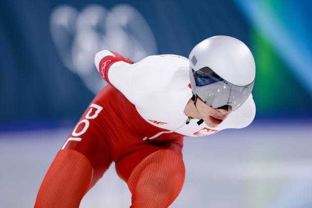 2026-02-19 Speed skating, Eisschnelllauf - Milano Cortina 2026 Winter Olympics - Day 13 MILAN, ITALY - FEBRUARY 19: Vladimir Semirunniy of Poland competing in the Men s 1500m during Day 13 of Speed Skating - Milano Cortina 2026 Winter Olympics at Milano Speed Skating Stadium on February 19, 2026 in Milan, Italy. (Photo by Joris Verwijst BSR Agency) Milan Italy Content not available for redistribution in The Netherlands directly or indirectly through any third parties. Copyright: xBSRxAgencyx