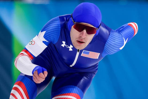 2026-02-19 Speed skating, Eisschnelllauf - Milano Cortina 2026 Winter Olympics - Day 13 MILAN, ITALY - FEBRUARY 19: Casey Dawson of United States of America competing in the Men s 1500m during Day 13 of Speed Skating - Milano Cortina 2026 Winter Olympics at Milano Speed Skating Stadium on February 19, 2026 in Milan, Italy. (Photo by Joris Verwijst BSR Agency) Milan Italy Content not available for redistribution in The Netherlands directly or indirectly through any third parties. Copyright: xBSRxAgencyx