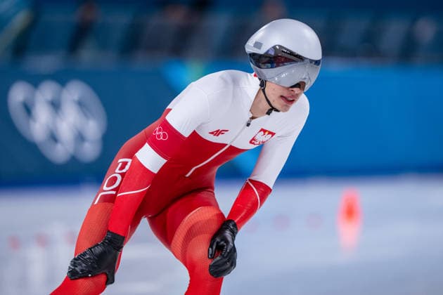2026-02-19 - Milano Cortina 2026 Winter Olympics Speed skating, Eisschnelllauf 1500m Men MILAN, ITALY - FEBRUARY 19: Vladimir Semirunniy of Poland during the Speed Skating 1500m Men on day 15 of the Milano Cortina 2026 Winter Olympics at the Milano Speed Skating Arena on February 19, 2026 in Milan, Italy Milan Milano Speed Skating Arena Italy Content not available for redistribution in The Netherlands directly or indirectly through any third parties. Copyright: xAndrexWeeningx