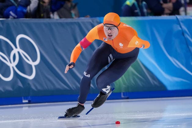 2026-02-19 - Milano Cortina 2026 Winter Olympics Speed skating, Eisschnelllauf 1500m Men MILAN, ITALY - FEBRUARY 19: Joep Wennemars of Netherlands during the Speed Skating 1500m Men on day 15 of the Milano Cortina 2026 Winter Olympics at the Milano Speed Skating Arena on February 19, 2026 in Milan, Italy Milan Milano Speed Skating Arena Italy Content not available for redistribution in The Netherlands directly or indirectly through any third parties. Copyright: xAndrexWeeningx