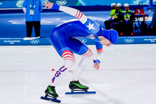 Jordan Stolz of United States of America Men s 1500m, Milano Cortina 2026 Winter Olympics: Day 13, Speed skating, Eisschnelllauf - Milano Cortina 2026 Winter Olympics: Day 13, Milano Speed Skating Stadium, February 19, 2026, Milan, Italy.