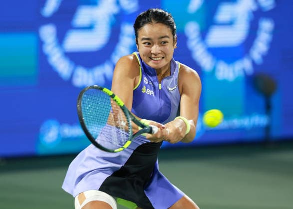 Alexandra Eala PHI , Dubai Duty Free Tennis Championships, Dubai, U A E , Copyright: xJuergenxHasenkopfx