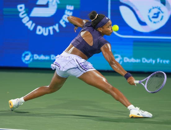 Coco Gauff, Dubai Duty Free Tennis Championships, Dubai, U A E , Copyright: xJuergenxHasenkopfx