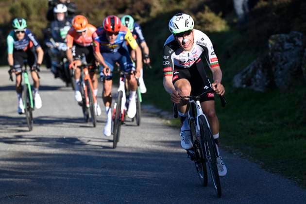 Volta Algarve 2026 Stage 2 FOIA (MONCHIQUE), PORTUGAL - FEBRUARY 19 : Almeida Joao (POR) of UAE Team Emirates - XRG attacking during stage 2 of the 52th edition of Volta Algarve an UCI ProSeries 2.Pro cycling road race stage for Men Elite of 147.2 km with start in Portimao and finish in Foia (Monchique) on February 19, 2026 in Foia (Monchique), Portugal, 19 02 2026 ( Motordriver Guy De Vuyst - Foia (Monchique) Portugal  Copyright: xNicoxVereeckenx
