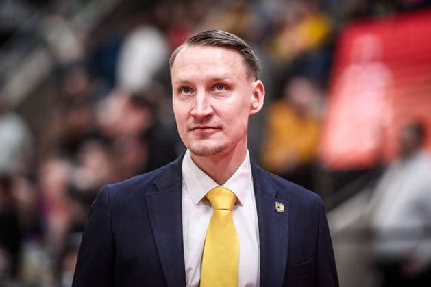 Mikko Riipinen MHP RIESEN Ludwigsburg, Head Coach GER, MHP Riesen Ludwigsburg vs Syntainics MBC, Basketball Bundesliga, easycredit BBL, 21 Matchday, Season 2025 2026, 19 02 2026 GER, MHP Riesen Ludwigsburg vs Syntainics MBC, Basketball Bundesliga, easycredit BBL, 21 Matchday, Season 2025 2026, 19 02 2026 Ludwigsburg Copyright: xSandyxDinkelackerx EP_SDR