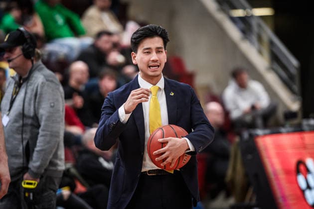 Kheeryoung Rhee MHP Riesen Ludwigsburg, Assistant Coach GER, MHP Riesen Ludwigsburg vs Syntainics MBC, Basketball Bundesliga, easycredit BBL, 21 Matchday, Season 2025 2026, 19 02 2026 GER, MHP Riesen Ludwigsburg vs Syntainics MBC, Basketball Bundesliga, easycredit BBL, 21 Matchday, Season 2025 2026, 19 02 2026 Ludwigsburg Copyright: xSandyxDinkelackerx EP_SDR