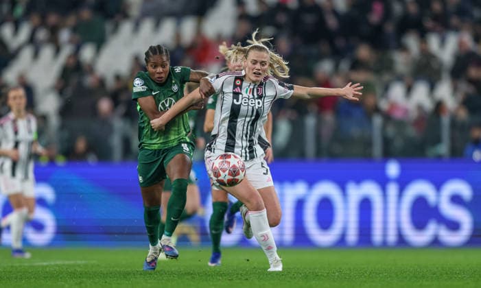 Football, Women, CL, Juventus Turin - VfL Wolfsburg