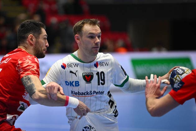Dinamo Bucharest and Fuchse Berlin, EHF Champions League ANDERSSON Lasse Bredekjaer of Fuchse Berlin plays during the EHF Champions League Men 2025 26 Group Phase game between Dinamo Bucharest and Fuchse Berlin, in Bucharest, February 19, 2026. Credit Photo: Alex Nicodim Imago Images Copyright: xAlexxNicodimx