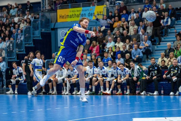 Daikin Handball Bundesliga, VfL Gummersbach THSV Eisenach, 19 02 2026 Tom Kiesler VfL Gummersbach, 30 , Daikin Handball Bundesliga, VfL Gummersbach THSV Eisenach, 19 02 2026 Copyright: xBEAUTIFULxSPORTS Erlhofx
