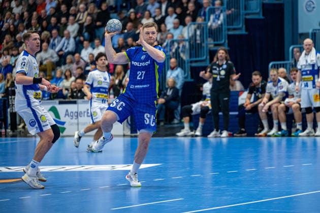 Daikin Handball Bundesliga, VfL Gummersbach THSV Eisenach, 19 02 2026 Kristjan Horžen VfL Gummersbach, 27 , Daikin Handball Bundesliga, VfL Gummersbach THSV Eisenach, 19 02 2026 Copyright: xBEAUTIFULxSPORTS Erlhofx