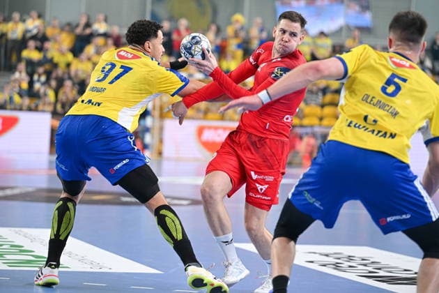 Handball, CL, Industria Kielce - KC Veszprem