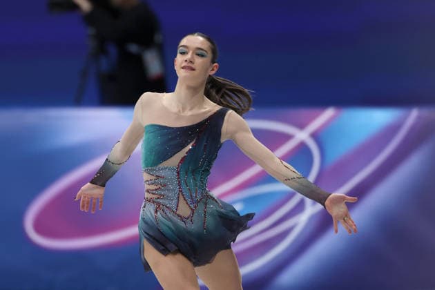 Lara Naki Gutmann (ITA) during the Olympic Winter games, Winterspiele,Spiele, Summer games Milano-Cortina 2026, Figure skating, Eiskunstlauf Women Single Skating on February 19, 2026 at Milano Ice Skating Arena in Milan  Copyright: xFabrizioxCarabelli IPAxSportx xipa-agency.netx xx IPA_71742738 IPA_Agency_IPA71742738