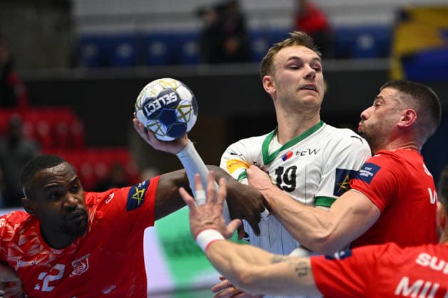 Dinamo Bucharest and Fuchse Berlin, EHF Champions League GIDSEL Mathias of Fuchse Berlin reacts during the EHF Champions League Men 2025 26 Group Phase game between Dinamo Bucharest and Fuchse Berlin, in Bucharest, February 19, 2026. Alex Nicodim Imago Images Copyright: xAlexxNicodimx