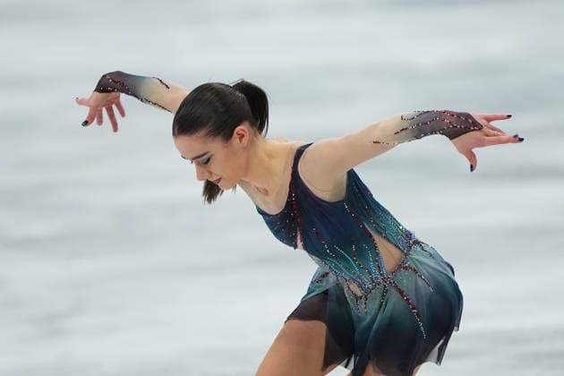 Lara Naki Gutmann during the Women™s Figure skating, Eiskunstlauf at the 2026 Winter Olympics, Milan, Italy, Thursday , Feb. 19, 2026. (Gian Mattia D Alberto LaPresse)  Copyright: xGianxMattiaxD Alberto LaPressex
