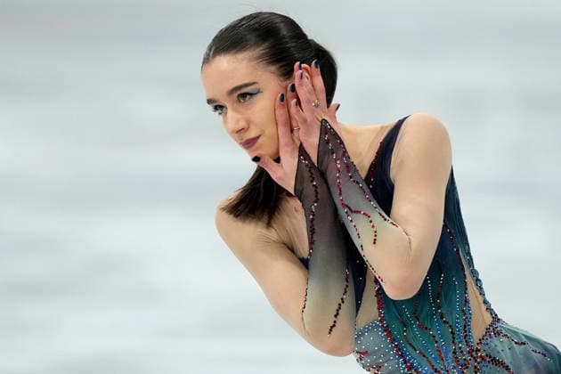 Lara Naki Gutmann during the Women™s Figure skating, Eiskunstlauf at the 2026 Winter Olympics, Milan, Italy, Thursday , Feb. 19, 2026. (Gian Mattia D Alberto LaPresse)  Copyright: xGianxMattiaxD Alberto LaPressex