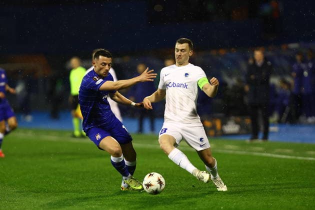 Football, EL, Dinamo Zagreb - KRC Genk