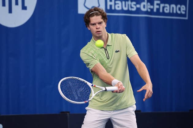 TENNIS : Play In Challenger Lille 2026 - ATP, Tennis Herren 125 Challenger Tour - 19 02 2026 Alexander BLOCKX (Belgique) au Play In Challenger Lille 2026, ATP 125 Challenger Tour, le 19 fÃ vrier 2026 - photo Laurent Sanson PsnewZ  Copyright: xLaurentxSANSONx xPsnewZx