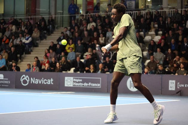 TENNIS : Play In Challenger Lille 2026 - ATP, Tennis Herren 125 Challenger Tour - 19 02 2026 MoÃ¯se KOUAME (France) au Play In Challenger Lille 2026, ATP 125 Challenger Tour, le 19 fÃ vrier 2026 - photo Laurent Sanson PsnewZ  Copyright: xLaurentxSANSONx xPsnewZx