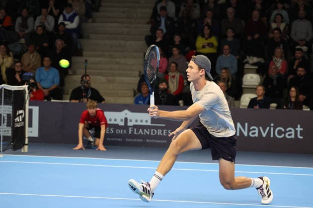 TENNIS : Play In Challenger Lille 2026 - ATP, Tennis Herren 125 Challenger Tour - 19 02 2026 JoÃ«l SCHWAERZLER (Autriche) au Play In Challenger Lille 2026, ATP 125 Challenger Tour, le 19 fÃ vrier 2026 - photo Laurent Sanson PsnewZ  Copyright: xLaurentxSANSONx xPsnewZx