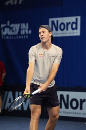 TENNIS : Play In Challenger Lille 2026 - ATP, Tennis Herren 125 Challenger Tour - 19 02 2026 JoÃ«l SCHWAERZLER (Autriche) au Play In Challenger Lille 2026, ATP 125 Challenger Tour, le 19 fÃ vrier 2026 - photo Laurent Sanson PsnewZ  Copyright: xLaurentxSANSONx xPsnewZx
