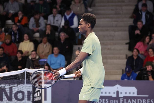 TENNIS : Play In Challenger Lille 2026 - ATP, Tennis Herren 125 Challenger Tour - 19 02 2026 MoÃ¯se KOUAME (France) au Play In Challenger Lille 2026, ATP 125 Challenger Tour, le 19 fÃ vrier 2026 - photo Laurent Sanson PsnewZ  Copyright: xLaurentxSANSONx xPsnewZx