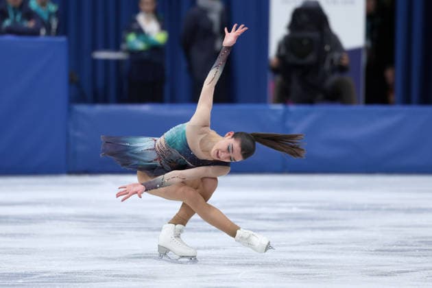 Lara Naki Gutmann (ITA) during the Olympic Winter games, Winterspiele,Spiele, Summer games Milano-Cortina 2026, Figure skating, Eiskunstlauf Women Single Skating on February 19, 2026 at Milano Ice Skating Arena in Milan  Copyright: xFabrizioxCarabelli IPAxSportx xipa-agency.netx xx IPA_71743198 IPA_Agency_IPA71743198