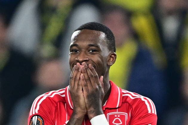 Fenerbahce v Nottingham Forest - UEFA Europa League ISTANBUL, TURKIYE - FEBRUARY 19: Callum Hudson-Odoi of Nottingham Forest in action during first leg of the UEFA Europa League round of 16 play-off football match between Fenerbahce and Nottingham Forest at Chobani Stadium in Istanbul, Turkiye on February 19, 2026. Oguz Yeter Anadolu Istanbul Turkey. Editorial use only. Please get in touch for any other usage.  Copyright: x2026xAnadoluxOguzxYeterx