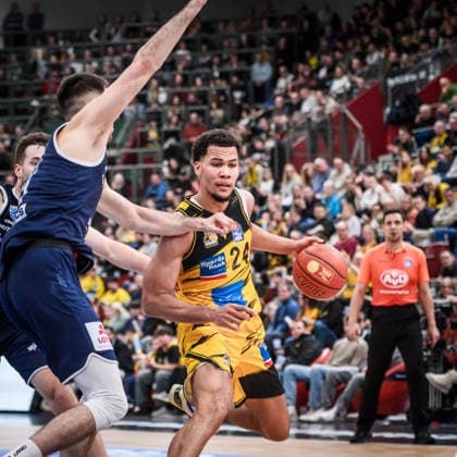 GER, MHP Riesen Ludwigsburg vs Syntainics MBC, Basketball Bundesliga, easycredit BBL, Matchday 21, Season 2025 2026, 19 02 2026 GER, MHP Riesen Ludwigsburg vs Syntainics MBC, Basketball Bundesliga, easycredit BBL, Matchday 21, Season 2025 2026, 19 02 2026 Ludwigsburg Copyright: xSandyxDinkelackerx EP_SDR