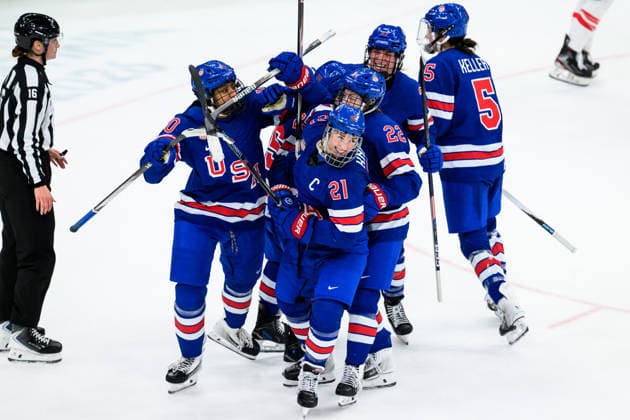 260219 Hilary Knight of USA celebrates after scoring 1-1 in the women s Ice hockey, Eishockey final game between USA and Canada during day 13 of the 2026 Winter Olympics on February 19, 2026 in Milan. Photo: Carl Sandin BILDBYRAN kod CS EW0643 ishockey ice hockey Olympic Games, Olympische Spiele, Olympia, OS olympics winter olympics os ol olympiska spel vinter-os olympiske leker milano cortina 2026 milan cortina 2026 milano cortina 2026 olympic games milano cortina 2026 winter olympic games milano cortina-os milano cortina-ol vinter-ol 13 bbeng dam usa kanada canada final jubel *** 260219 Hilary Knight of USA celebrates after scoring 1 1 in the women s ice hockey final game between USA and Canada during day 13 of the 2026 Winter Olympics on February 19, 2026 in Milan Photo Carl Sandin BILDBYRAN code CS EW0643 ice hockey ice hockey olympic games olympics winter olympics os ol olympic games winter os olympic games milano cortina 2026 milan cortina 2026 milano cortina 2026 olympic games milano cortina 2026 winter olympic games milano cortina os milano cortina ol winter ol 13 bbeng dam usa kanada canada final jubel  Copyright: CARLxSANDIN BB260219CS107