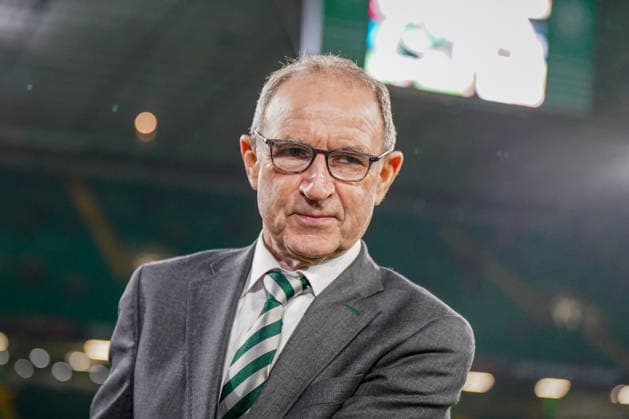 Football UEFA Europa League 2025 2026, Play Offs first leg Celtic FC Glasgow vs VfB Stuttgart Celtic Park Stadium Glasgow, Scotland Martin O Neill Martin Oneill Coach, Celtic Glasgow Copyright: xJOERANxSTEINSIEKx