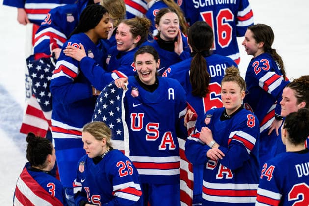 260219 Megan Keller of USA celebrates after the women s Ice hockey, Eishockey final game between USA and Canada during day 13 of the 2026 Winter Olympics on February 19, 2026 in Milan. Photo: Carl Sandin BILDBYRAN kod CS EW0643 ishockey ice hockey Olympic Games, Olympische Spiele, Olympia, OS olympics winter olympics os ol olympiska spel vinter-os olympiske leker milano cortina 2026 milan cortina 2026 milano cortina 2026 olympic games milano cortina 2026 winter olympic games milano cortina-os milano cortina-ol vinter-ol 13 bbeng dam usa kanada canada final jubel *** 260219 Megan Keller of USA celebrates after the women s ice hockey final game between USA and Canada during day 13 of the 2026 Winter Olympics on February 19, 2026 in Milan Photo Carl Sandin BILDBYRAN code CS EW0643 ice hockey ice hockey olympic games olympics winter olympics os ol olympic games winter os olympic games milano cortina 2026 milan cortina 2026 milano cortina 2026 olympic games milano cortina 2026 winter olympic games milano cortina os milano cortina ol winter ol 13 bbeng dam usa kanada canada final jubilation  Copyright: CARLxSANDIN BB260219CS125