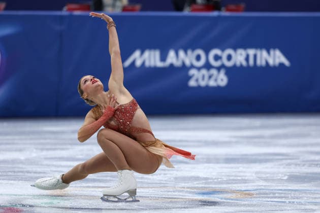 Loena Hendrickx (BEL) during the Olympic Winter games, Winterspiele,Spiele, Summer games Milano-Cortina 2026, Figure skating, Eiskunstlauf Women Single Skating on February 19, 2026 at Milano Ice Skating Arena in Milan  Copyright: xFabrizioxCarabelli IPAxSportx xipa-agency.netx xx IPA_71746711 IPA_Agency_IPA71746711