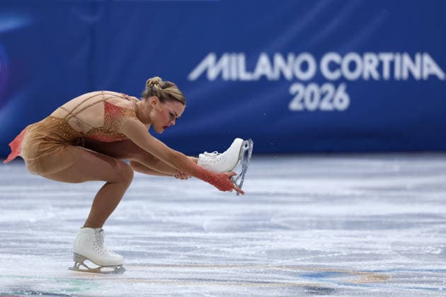 Loena Hendrickx (BEL) during the Olympic Winter games, Winterspiele,Spiele, Summer games Milano-Cortina 2026, Figure skating, Eiskunstlauf Women Single Skating on February 19, 2026 at Milano Ice Skating Arena in Milan  Copyright: xFabrizioxCarabelli IPAxSportx xipa-agency.netx xx IPA_71746960 IPA_Agency_IPA71746960