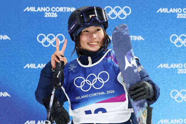 Nanaho Kiriyama (JPN), FEBRUARY 19, 2026 - Freestyle Skiing : Women s Halfpipe Qualification during the Milano Cortina 2026 Olympic Winter games, Winterspiele,Spiele, Summer games at Livigno Snow Park in Livigno, Italy.  aflo_320535382