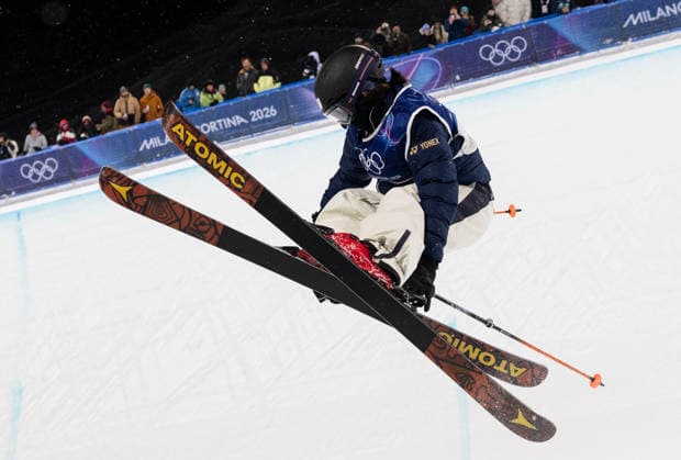 OLYMPICS - Winter Olympic Games, Olympische Spiele, Olympia, OS Milano Cortina 2026 LIVIGNO,ITALY,19.FEB.26 - OLYMPICS, FREE SKI, FREESTYLE SKIING - Winter Olympic Games Milano Cortina 2026, halfpipe, women, qualification. Image shows Kelly Sildaru (EST).  GEPAxpictures xWolfgangxGrebien