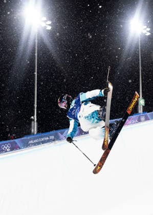 OLYMPICS - Winter Olympic Games, Olympische Spiele, Olympia, OS Milano Cortina 2026 LIVIGNO,ITALY,19.FEB.26 - OLYMPICS, FREE SKI, FREESTYLE SKIING - Winter Olympic Games Milano Cortina 2026, halfpipe, women, qualification. Image shows Kexin Zhang (CHN).  GEPAxpictures xWolfgangxGrebien