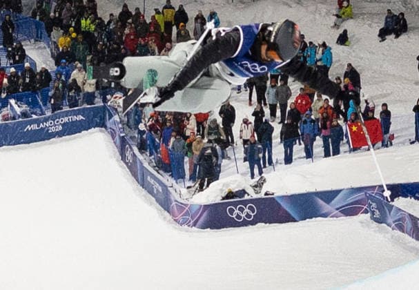 OLYMPICS - Winter Olympic Games, Olympische Spiele, Olympia, OS Milano Cortina 2026 LIVIGNO,ITALY,19.FEB.26 - OLYMPICS, FREE SKI, FREESTYLE SKIING - Winter Olympic Games Milano Cortina 2026, halfpipe, women, qualification. Image shows Sabrina Cakmakli (GER).  GEPAxpictures xWolfgangxGrebien