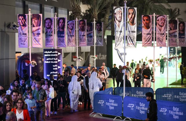 Qatar ExxonMobil Open 2026 Feature, Fans Feature