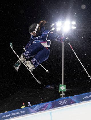OLYMPICS - Winter Olympic Games, Olympische Spiele, Olympia, OS Milano Cortina 2026 LIVIGNO,ITALY,19.FEB.26 - OLYMPICS, FREE SKI, FREESTYLE SKIING - Winter Olympic Games Milano Cortina 2026, halfpipe, women, qualification. Image shows Zoe Atkin (GBR).  GEPAxpictures xWolfgangxGrebien