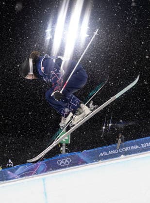 OLYMPICS - Winter Olympic Games, Olympische Spiele, Olympia, OS Milano Cortina 2026 LIVIGNO,ITALY,19.FEB.26 - OLYMPICS, FREE SKI, FREESTYLE SKIING - Winter Olympic Games Milano Cortina 2026, halfpipe, women, qualification. Image shows Zoe Atkin (GBR).  GEPAxpictures xWolfgangxGrebien