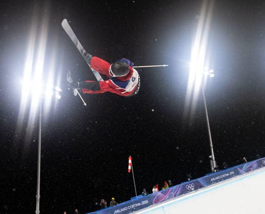 OLYMPICS - Winter Olympic Games, Olympische Spiele, Olympia, OS Milano Cortina 2026 LIVIGNO,ITALY,19.FEB.26 - OLYMPICS, FREE SKI, FREESTYLE SKIING - Winter Olympic Games Milano Cortina 2026, halfpipe, women, qualification. Image shows Rachael Karker (CAN).  GEPAxpictures xWolfgangxGrebien