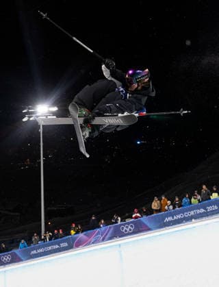 OLYMPICS - Winter Olympic Games, Olympische Spiele, Olympia, OS Milano Cortina 2026 LIVIGNO,ITALY,19.FEB.26 - OLYMPICS, FREE SKI, FREESTYLE SKIING - Winter Olympic Games Milano Cortina 2026, halfpipe, women, qualification. Image shows Mischa Thomas (NZL).  GEPAxpictures xWolfgangxGrebien