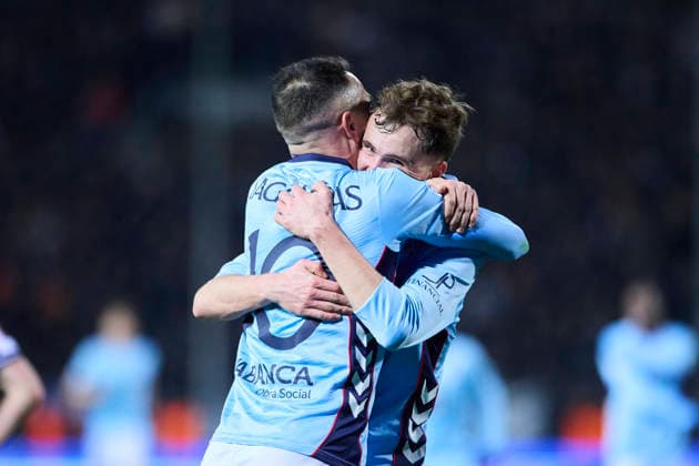 RC Celta de Vigo v Paok FC - UEFA Europa League THESSALONIKI, GREECE SPAIN - FEBRUARY 19: Williot Swedberg of Celta de Vigo celebrates after scoring his team s second goal during the UEFA Europa League 2025 26 KO Playoff match between Paok FC and RC Celta de Vigo at Toumba Stadium on February 19, 2026 in Thessaloniki, Greece. Thessaloniki Toumba Stadium Greece Copyright: xDiegoxSimonx